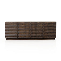 Tussac Media Console-Matte Brown Neem by Four Hands