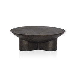 Sante 48" Coffee Table-Raw Black