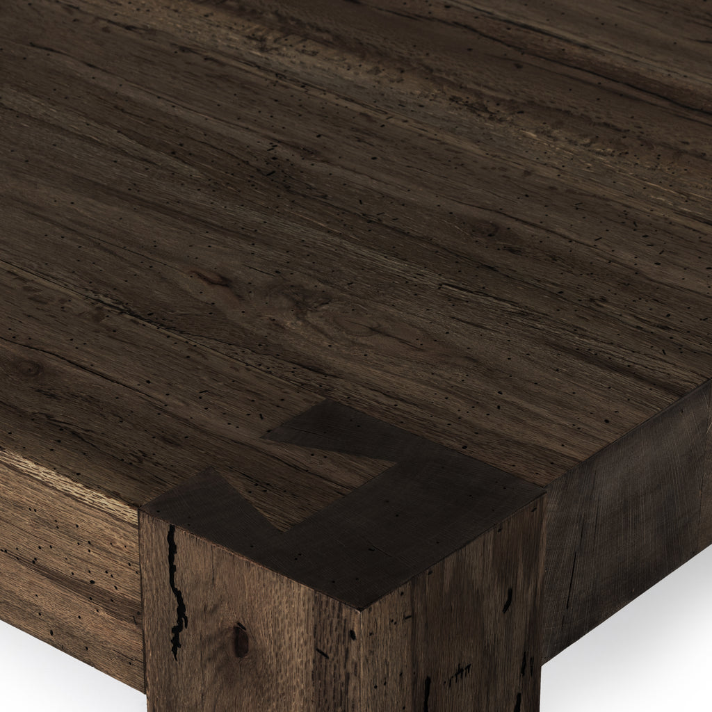 Abaso Coffee Table-Ebony Rustic