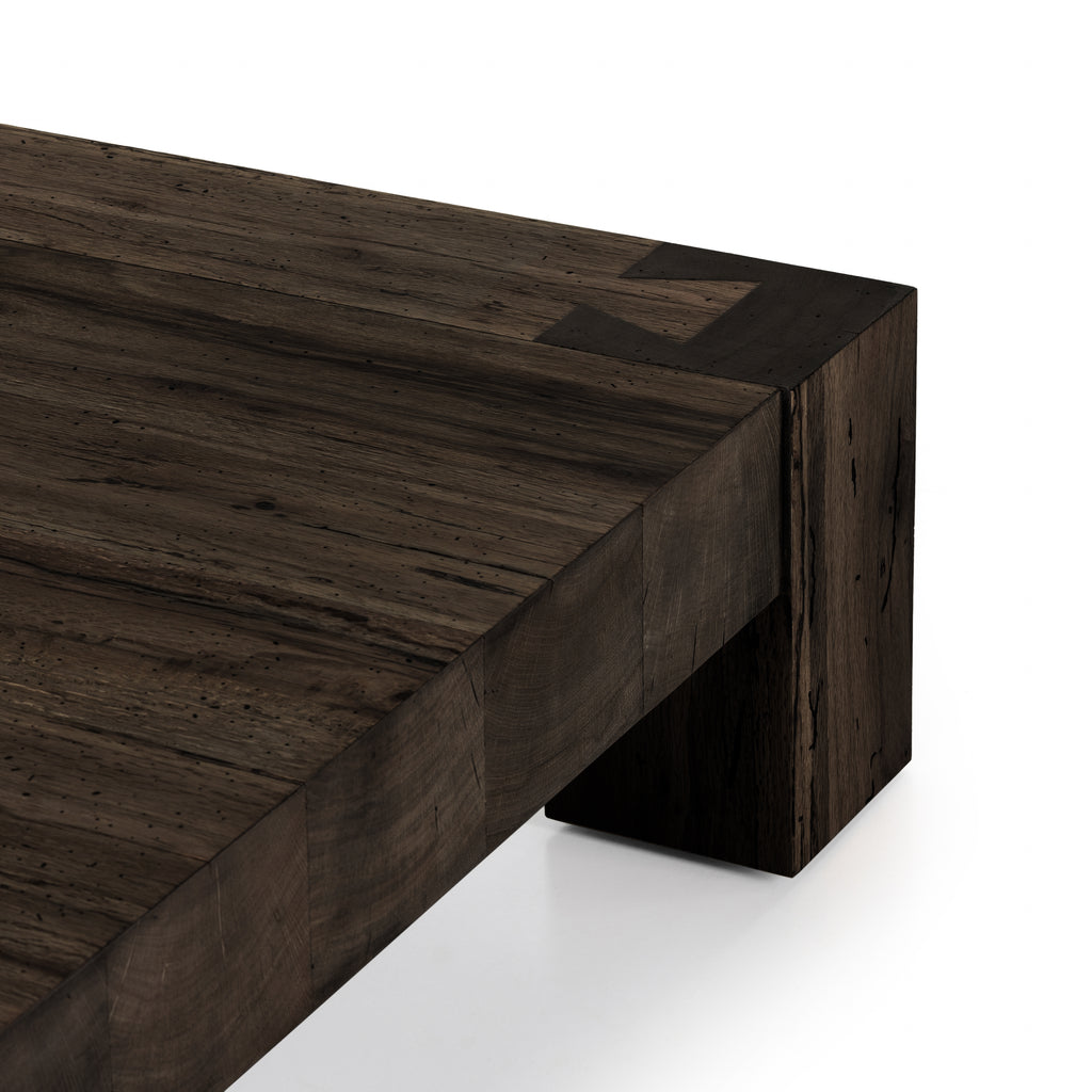 Abaso Coffee Table-Ebony Rustic