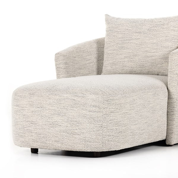 Banks Slipcover Swivel Chair-Alcala Steel