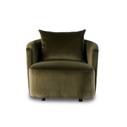 Farrah Chaise Lounge-Surrey Olive by Four Hands