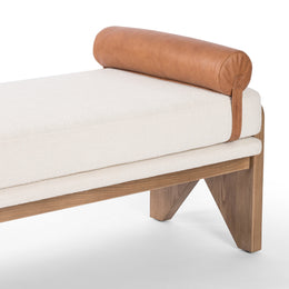 Conlen Accent Bench-Gibson White by Four Hands