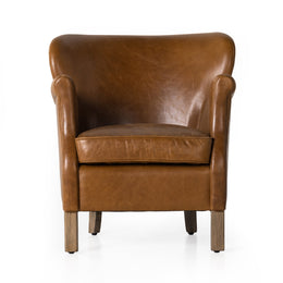 Wycliffe Chair - Vintgae Soft Camel by Four Hands