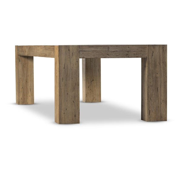 Abaso Dining Table - Rustic Wormwood Oak by Four Hands