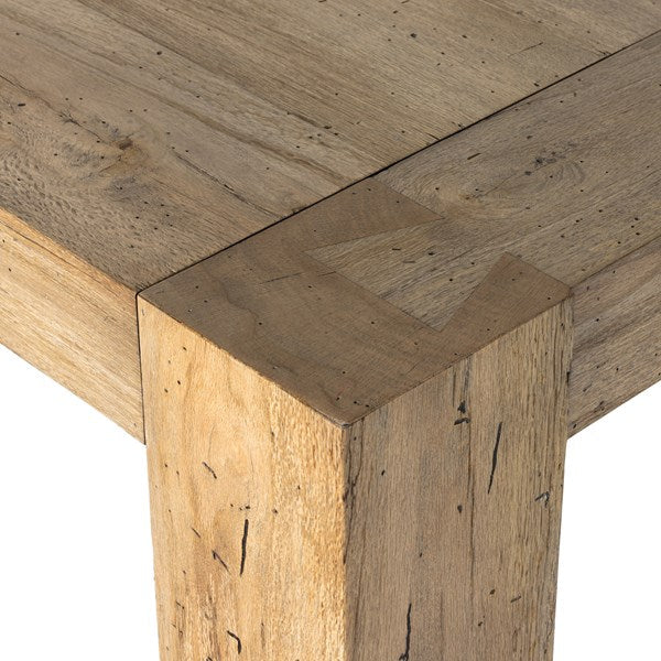 Abaso Dining Table - Rustic Wormwood Oak by Four Hands