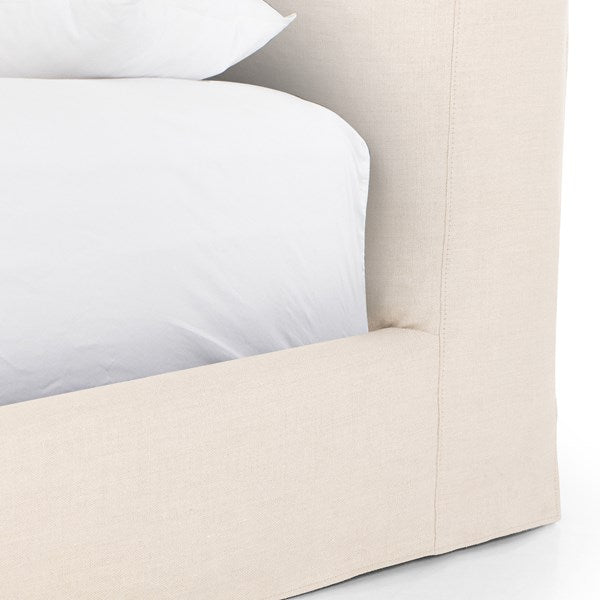 Aidan Slipcover Bed - Queen by Four Hands