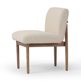 Markia Dining Chair-Fiqa Boucle Light Taupe by Four Hands