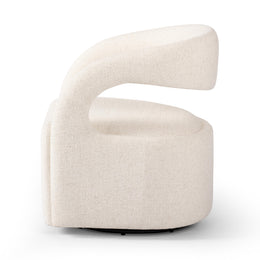 Hawkins Swivel Chair-Omari Natural by Four Hands