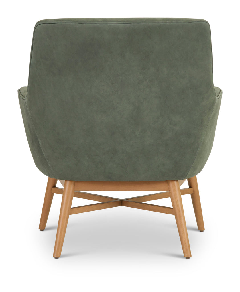 Swell Chair, Verde, Toffee