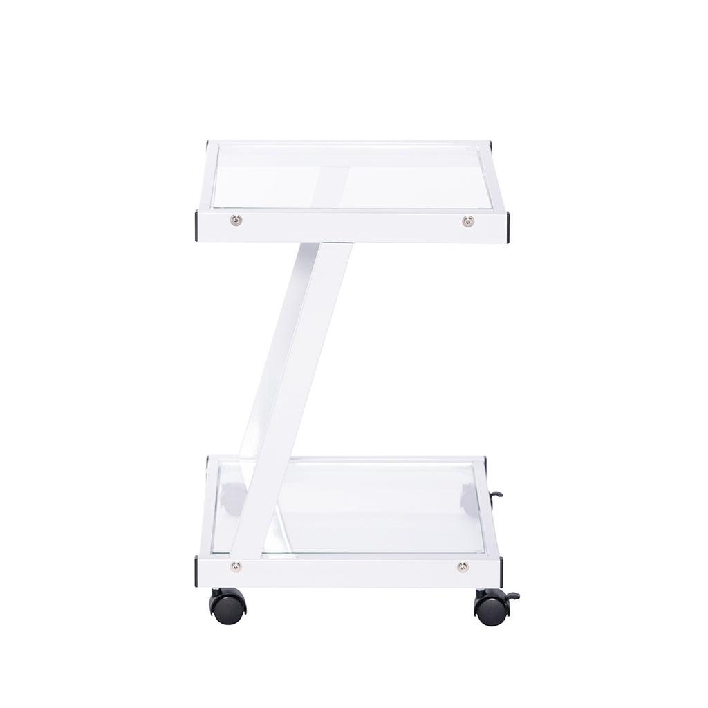 L-Series Printer Cart - White