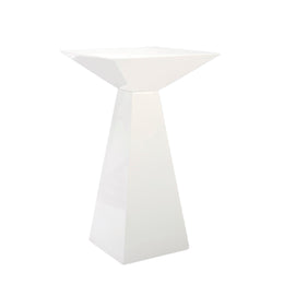 Tad-B 24-inch Bar Table - White Lacquer