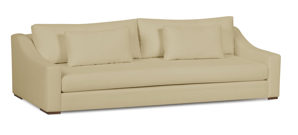 Hilary Sofa, White, Nutmeg