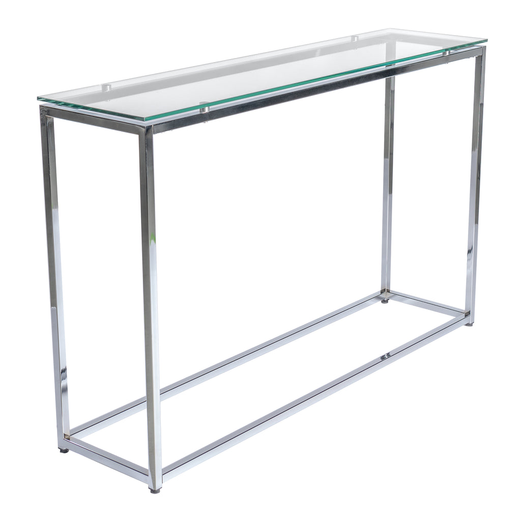 Sandor Long Console Table - Clear