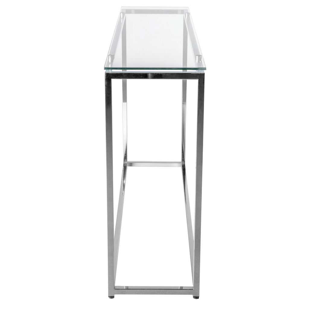 Sandor Long Console Table - Clear