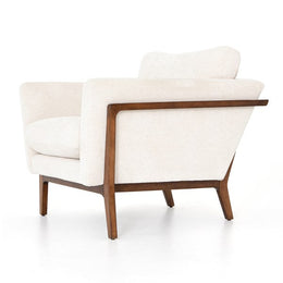 Dash Chair-Camargue Cream/Pecan by Four Hands