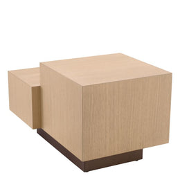 Side Table Nerone Natural Oak Veneer