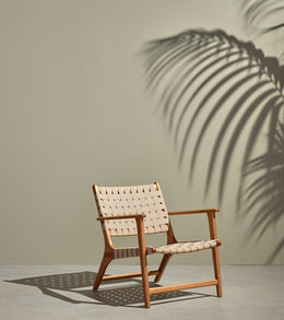 Jevon Outdoor Chair-Auburn Eucalyptus by Four Hands