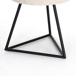 Frankie Accent Stool-Knoll Natural by Four Hands