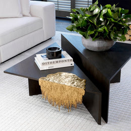 Coffee Table Fulham Mocha Straight Oak Ven S/2