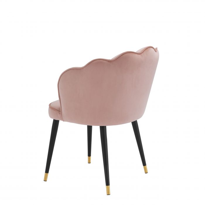 Dining Chair Bristol Savona Nude Velvet