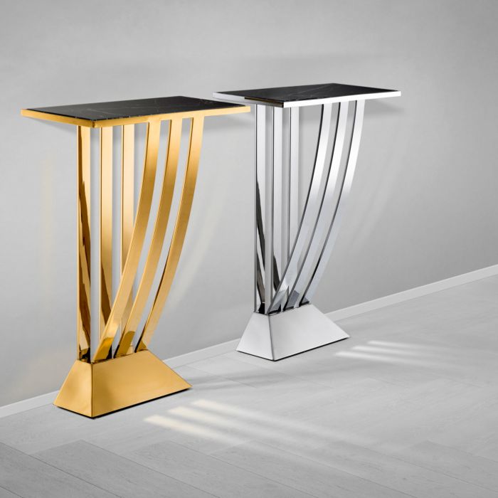 Console Table Beau Deco Gold Finish