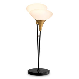 Table Lamp Duco Antique Brass Finish