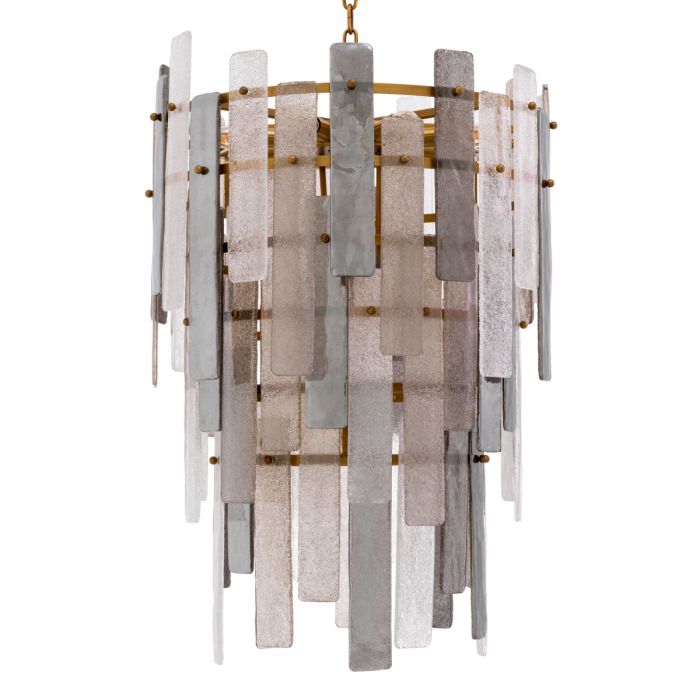 Chandelier Greyson Antique Brass Finish