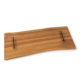 Versa Outdoor Tray-Natural Teak by Four Hands