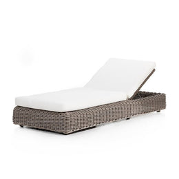 Como Outdoor Chaise-Natural Woven by Four Hands