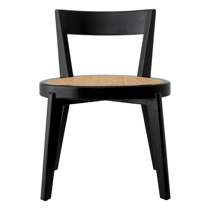 Dining Chair Alvear Classic Black Finish