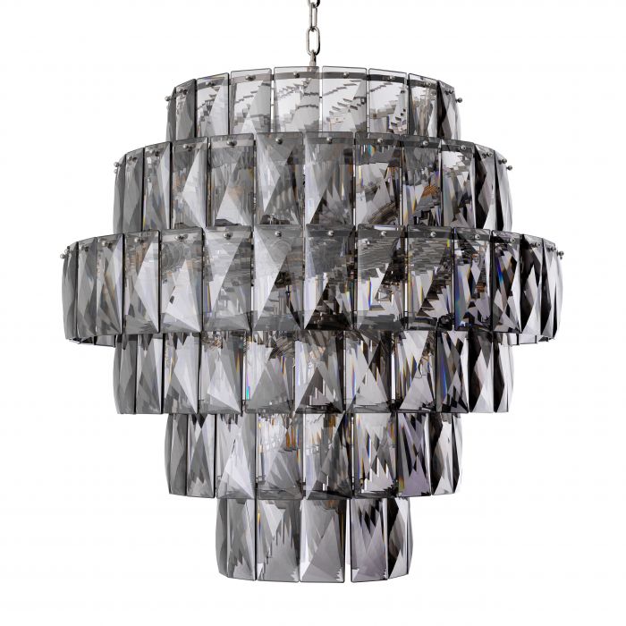 Chandelier Amazone Large Smoke Glass