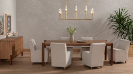 Hobson Dining Chair-Knoll Natural by Four Hands