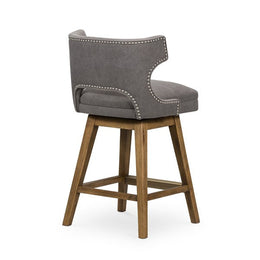 Task Swivel Stool-Dark Moon-Counter by Four Hands