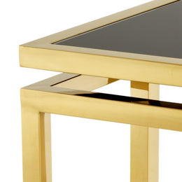 Side Table Palmer Gold Finish