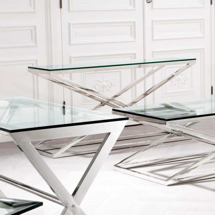 Console Table Criss Cross