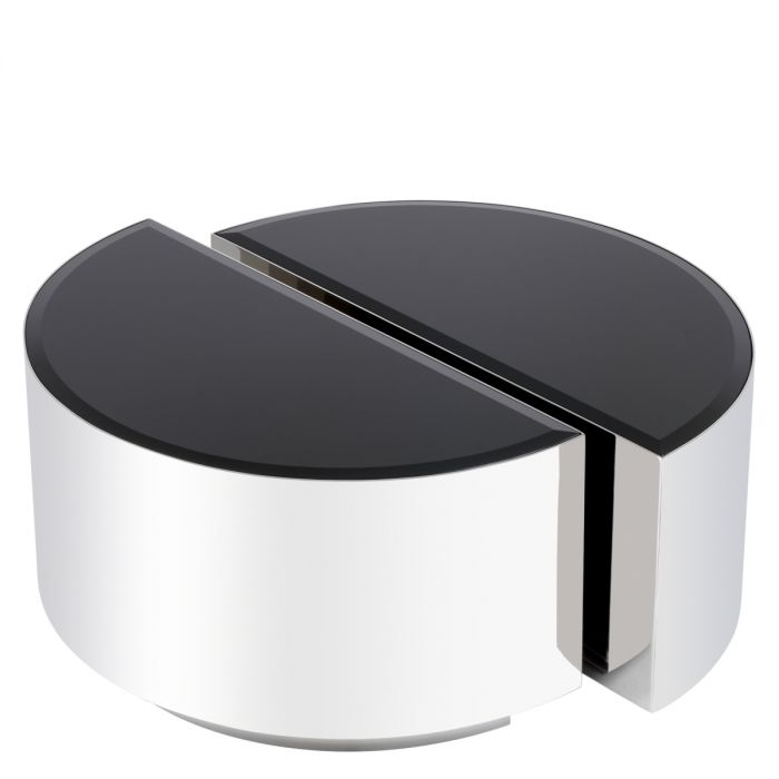 Side Table Astra Polished Stainless Steel Set Of 2