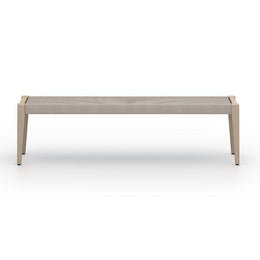 Sherwood Outdoor Dining Bench-Brown by Four Hands