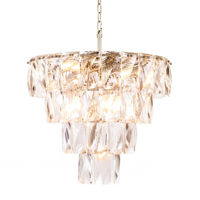 Chandelier Amazone Small Nickel Finish