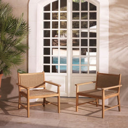 Outdoor Chair Pivetti Natural Teak