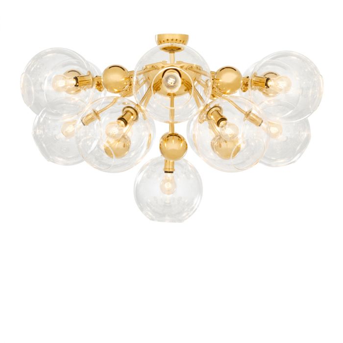 Ceiling Lamp Soleil Gold Finish