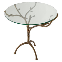 Centre Table Christophe Vintage Brass Finish