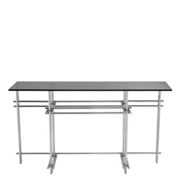 Console Table Quinn Polished Stainless Steel