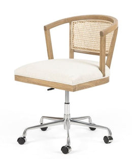 Alexa Desk Chair-Light Honey Oak by Four Hands
