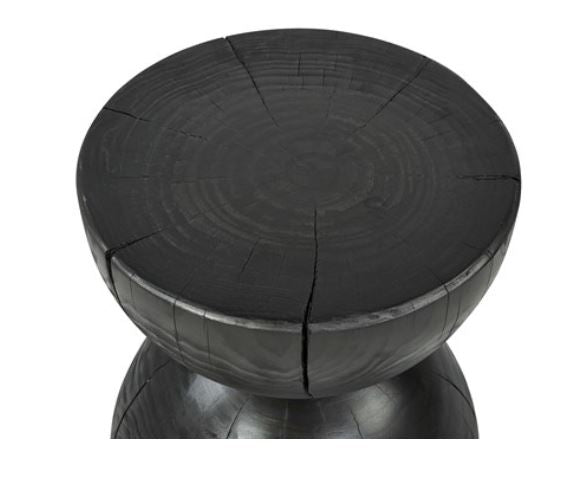 Aliza End Table-Black Pine by Four Hands