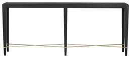 Verona Black Console Table