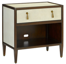 Evie Shagreen Nightstand