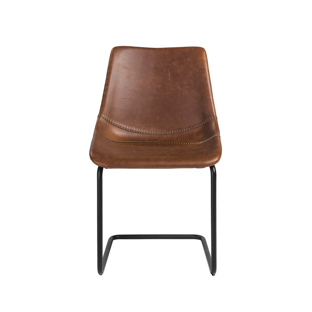 Flynn Side Chair - Dark Brown,Set of 2