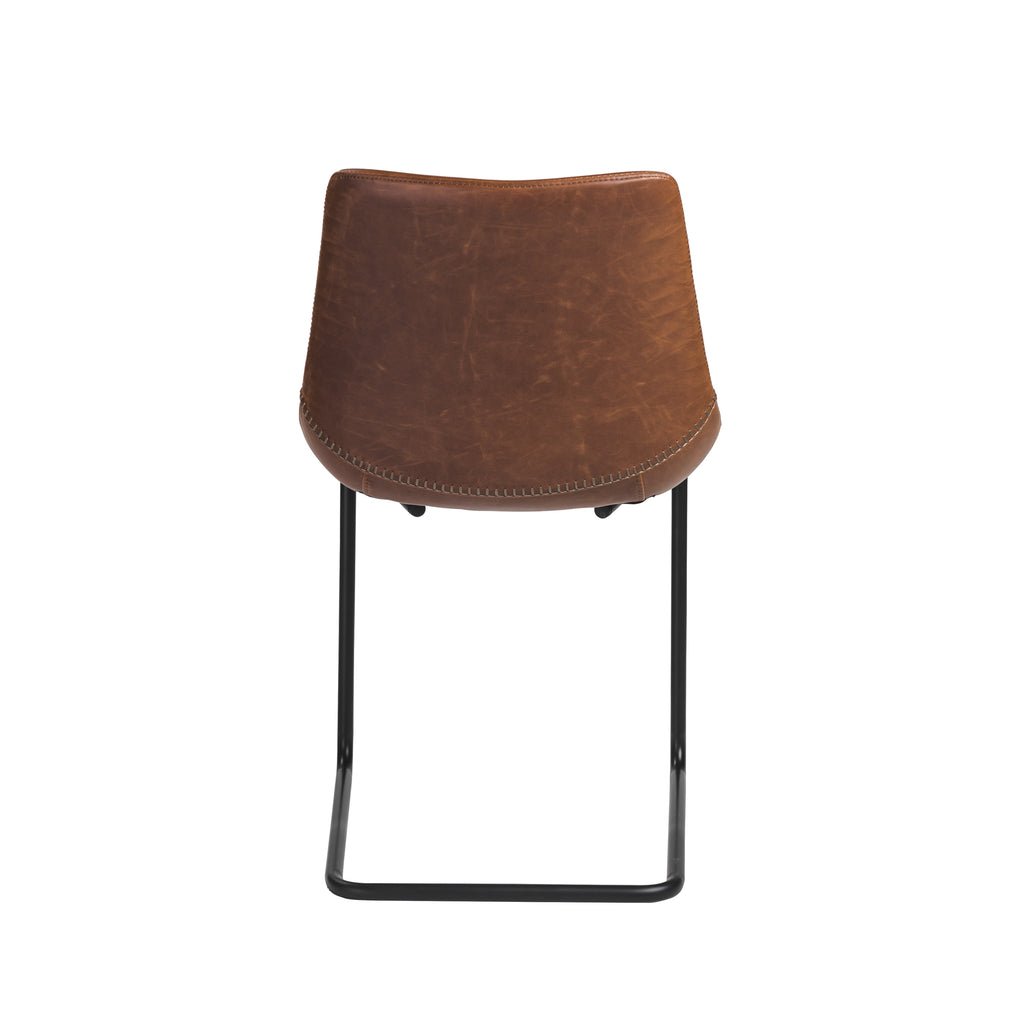 Flynn Side Chair - Dark Brown,Set of 2