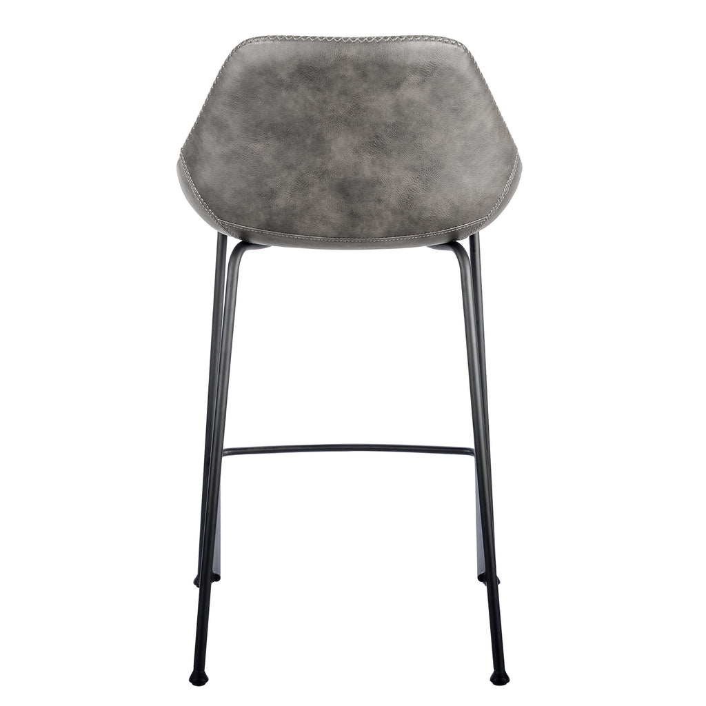 Corinna Counter Stool - Dark Grey,Set of 2